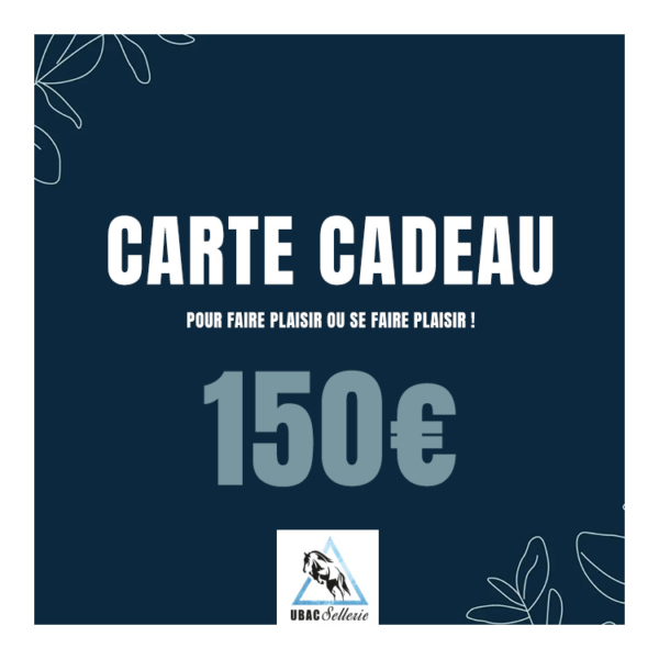 Carte cadeau 150euro