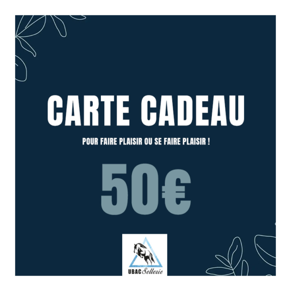 Carte cadeau 50euro