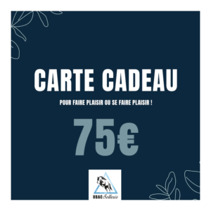 Carte cadeau 75euro