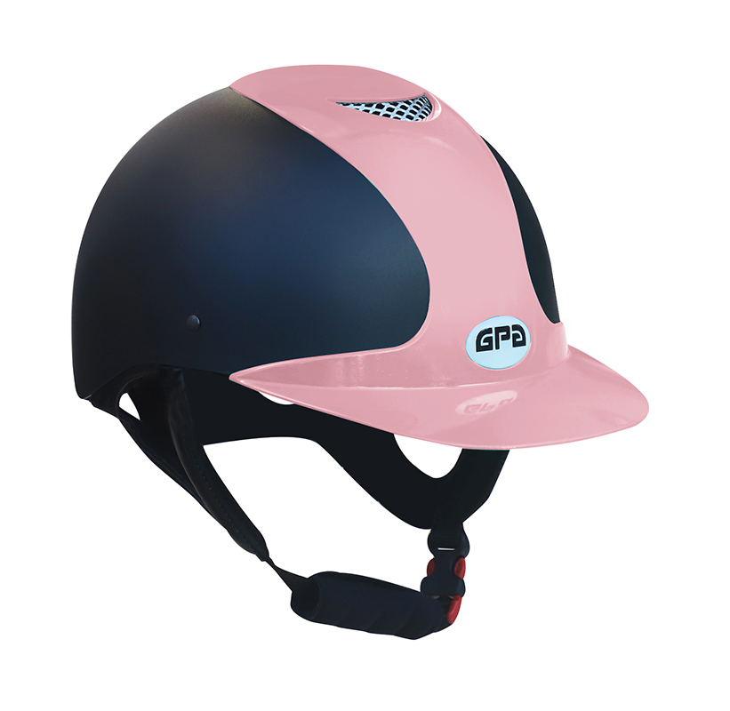 Casque GPA Jimpi Rose en vente sur UBAC Sellerie